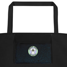 Load image into Gallery viewer, Large Tote - Beach Bag - Meditating Skeleton
