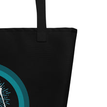 Load image into Gallery viewer, Large Tote - Beach Bag - Meditating Skeleton
