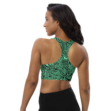 Load image into Gallery viewer, Longline sports bra - Mint
