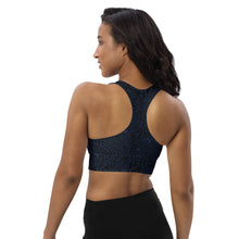 Load image into Gallery viewer, Longline sports bra - Navy
