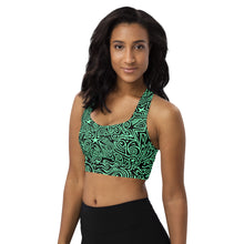 Load image into Gallery viewer, Longline sports bra - Mint
