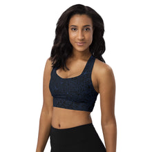 Load image into Gallery viewer, Longline sports bra - Navy
