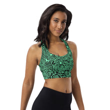 Load image into Gallery viewer, Longline sports bra - Mint
