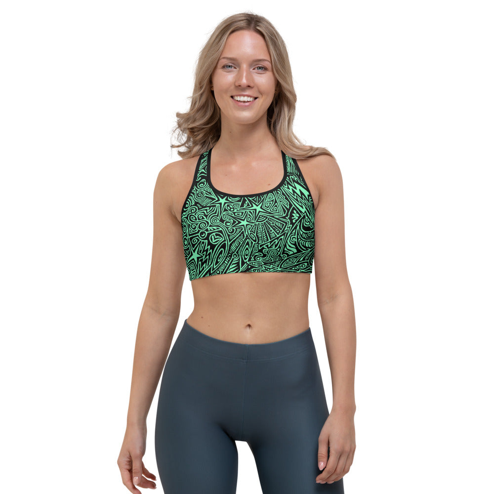 Sports bra - Mint