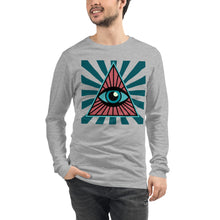 Load image into Gallery viewer, Unisex Long Sleeve Tee - Eye Of Providence 2
