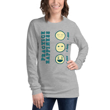 Load image into Gallery viewer, Unisex Long Sleeve Tee - Practice Happiness 2
