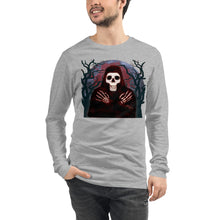 Load image into Gallery viewer, Unisex Long Sleeve Tee - Grim Reaper 1
