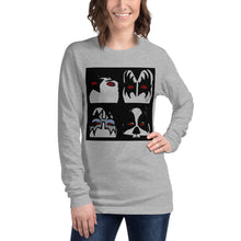 Load image into Gallery viewer, Unisex Long Sleeve Tee - Kiss
