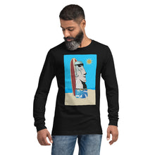 Load image into Gallery viewer, Unisex Long Sleeve Tee - Moai Mike
