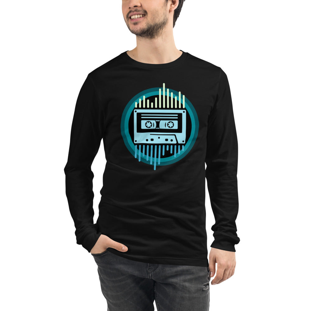 Unisex Long Sleeve Tee - Cassette Tape