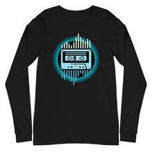 Load image into Gallery viewer, Unisex Long Sleeve Tee - Cassette Tape
