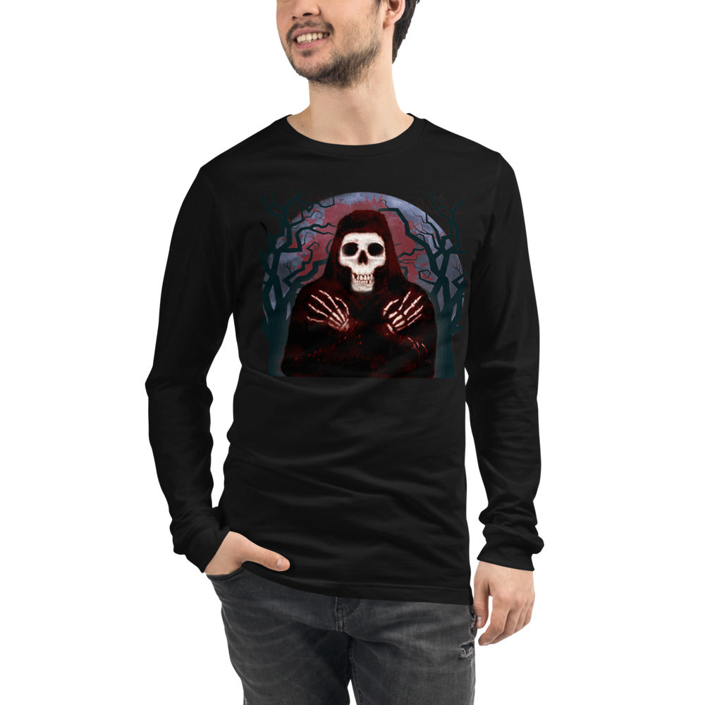 Unisex Long Sleeve Tee - Grim Reaper 1