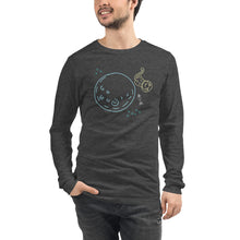 Load image into Gallery viewer, Unisex Long Sleeve Tee - Space Cat
