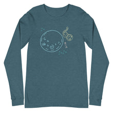 Load image into Gallery viewer, Unisex Long Sleeve Tee - Space Cat
