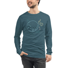 Load image into Gallery viewer, Unisex Long Sleeve Tee - Space Cat
