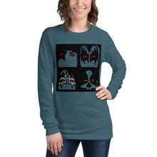 Load image into Gallery viewer, Unisex Long Sleeve Tee - Kiss
