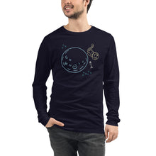 Load image into Gallery viewer, Unisex Long Sleeve Tee - Space Cat
