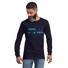 Load image into Gallery viewer, Unisex Long Sleeve Tee - Life Is Awesome 1
