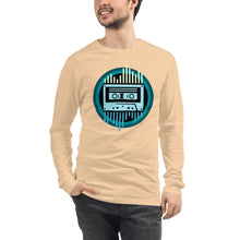 Load image into Gallery viewer, Unisex Long Sleeve Tee - Cassette Tape
