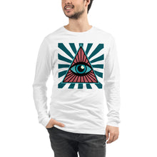 Load image into Gallery viewer, Unisex Long Sleeve Tee - Eye Of Providence 2
