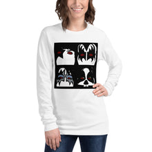 Load image into Gallery viewer, Unisex Long Sleeve Tee - Kiss
