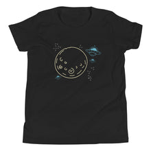 Load image into Gallery viewer, Youth T-Shirt - UFOs and the Moon
