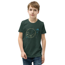 Load image into Gallery viewer, Youth T-Shirt - UFOs and the Moon
