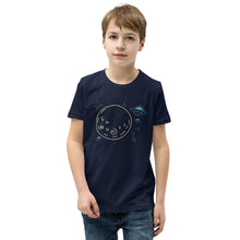 Load image into Gallery viewer, Youth T-Shirt - UFOs and the Moon
