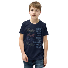 Load image into Gallery viewer, Youth T-Shirt - Skate Tricks 1
