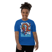 Load image into Gallery viewer, Youth T-Shirt - Dragon And The Sea
